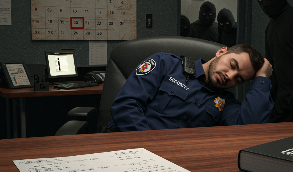 Vigilante dormido seif minuta virtual